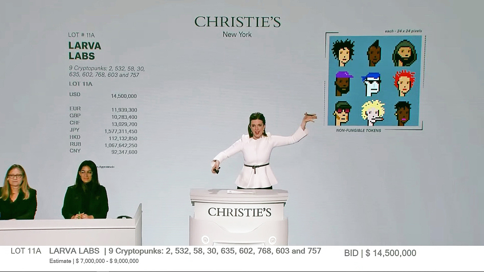 9個CryptoPunks逾1.3億拍出NFT藝術品當旺佳士得再下一城- EJ Tech