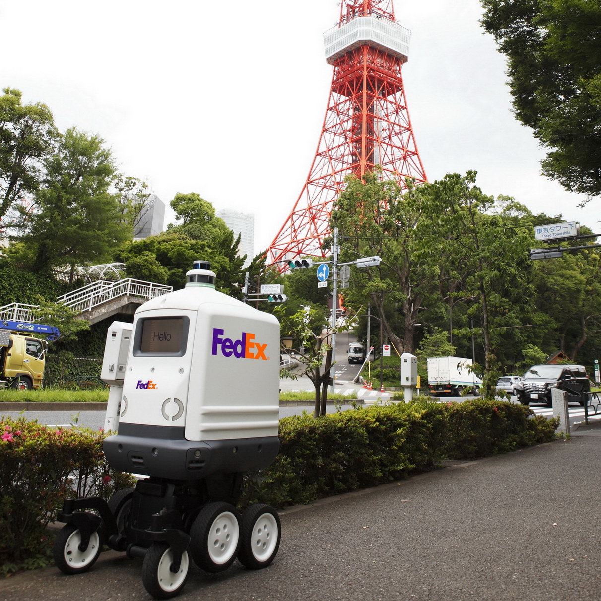 FedEx送貨機械人攻日 懂自選路線 - EJ Tech
