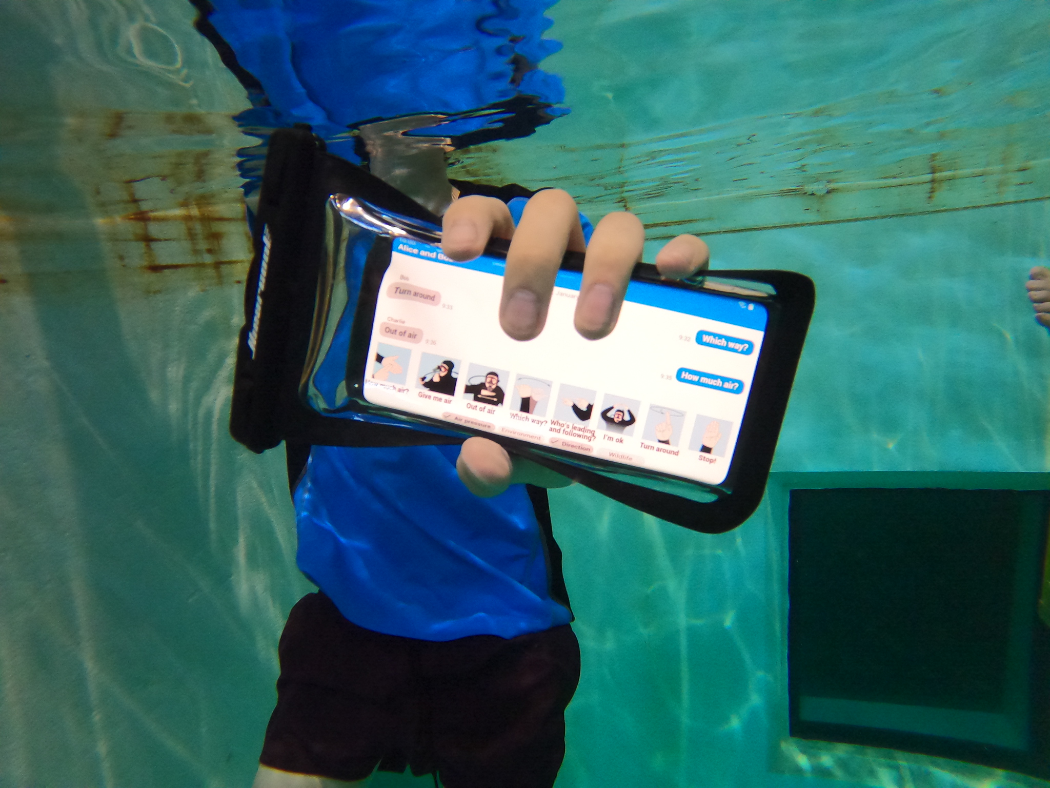 水底通訊App以聲波交流 - EJ Tech