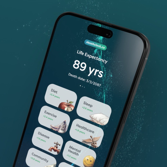 死亡時鐘｜Death Clock AI計算剩餘壽命 - EJ Tech